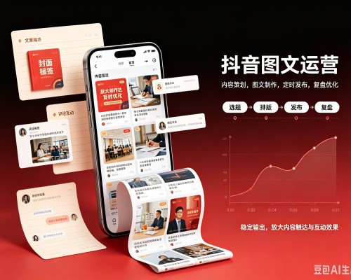 桥东抖音图文代运营服务