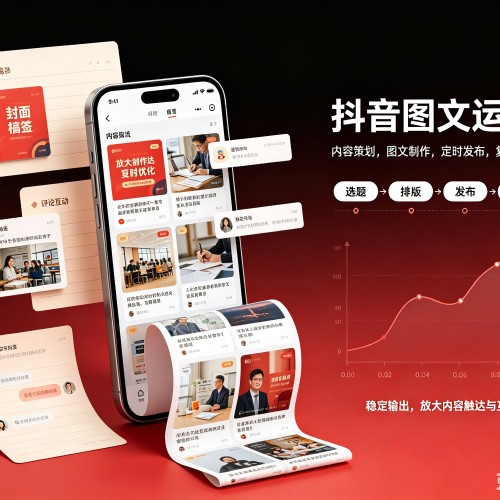 桥东抖音图文代运营服务